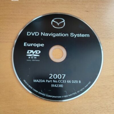 DVD Navigation Mazda DENSO Europa Deutschland 2007 CC3366DZ0B