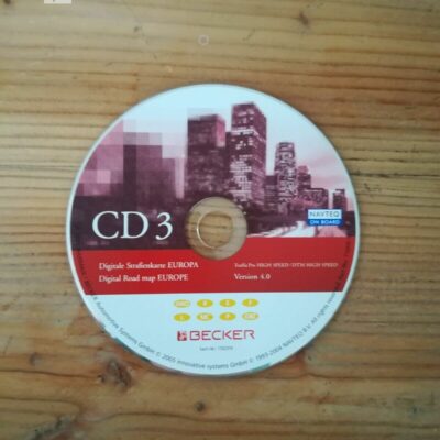 BECKER Navigations-CD Traffic Pro / DTM HIGHSPEED France Espana Portugal 2005 Version 4.0