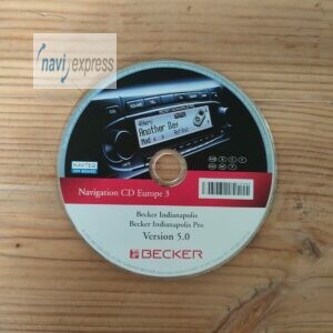 BECKER Navigations-CD Indianapolis (Pro) France Espana Portugal 2007/2008 Version 5.0