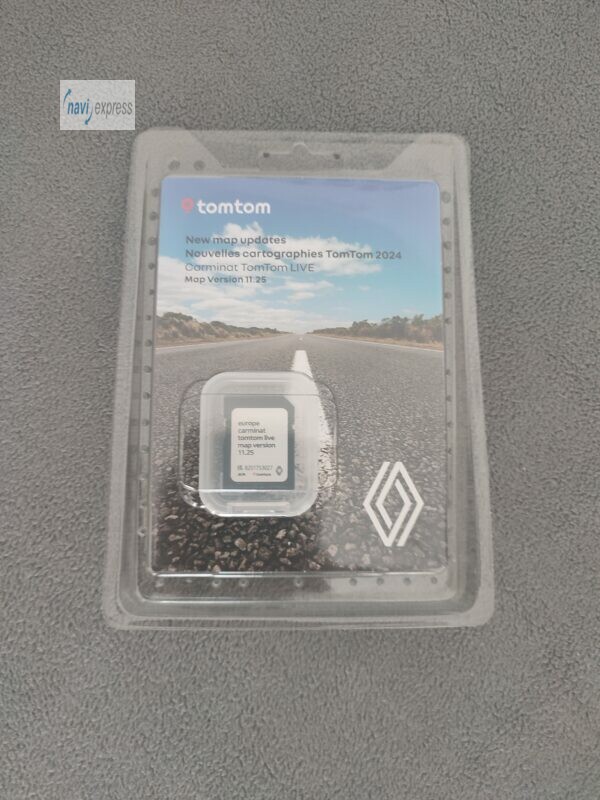 Renault Carminat TomTom LIVE SD Karte Europa 2024 Map Version 11.25