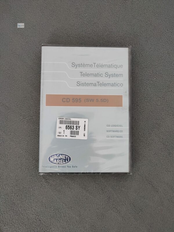 RT3 Software und Sprachen CD 595 SW 5.5D Citroen Peugeot 6563 SY