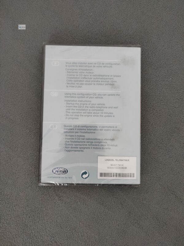 RT3 Software und Sprachen CD 595 SW 5.5D Citroen Peugeot 6563 SY - Image 2