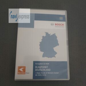 Navigations-CD Blaupunkt Travelpilot DX Deutschland + Major Roads of Western Europe 2009/2010 (neuwertig)