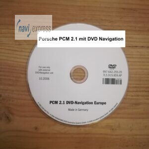 Porsche PCM 2.1 Navigations-DVD Europa 10.2006 997.642.255.05 7L5.919.859.AP