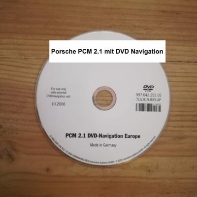 Porsche PCM 2.1 Navigations-DVD Europa 10.2006 997.642.255.05 7L5.919.859.AP