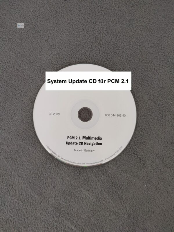 Porsche PCM 2.1 Multimedia Update CD Navigationssystem Version 08.2009 000 044 901 40