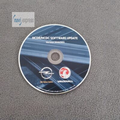 OPEL NCDR NCDC SOFTWARE UPDATE CD 2010/2011