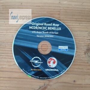 OPEL NCDR NCDC Navigations-CD BENELUX Belgien Niederlande Luxemburg 2010/2011 Final Update