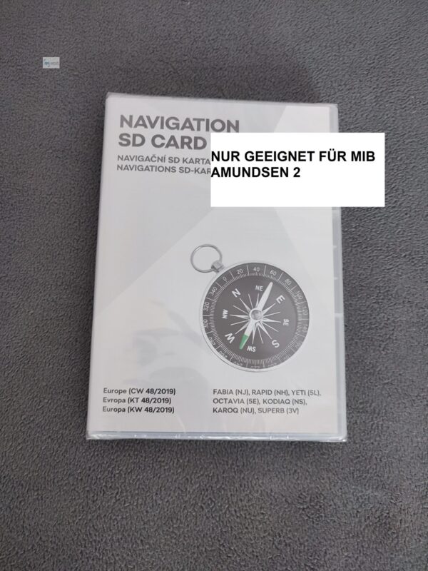 Original SKODA Navigation SD Karte 32 GB Europa KW48/2019 für MIB Amundsen 2 5L0051236BJ (NEU)