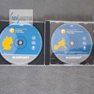 Navigations-CD Blaupunkt Travelpilot DX Deutschland + Major Roads of Western Europe 2007/2008 (neuwertig)