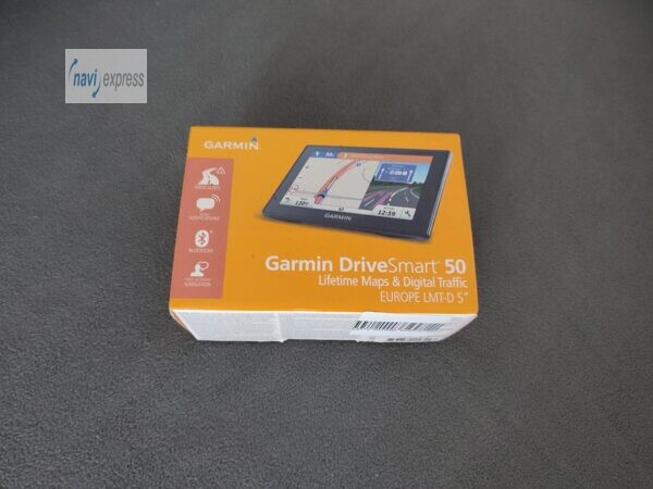 Garmin DriveSmart 50 LMT-D 5 Zoll PKW Navi Europa Lifetime Maps & Digital Traffic