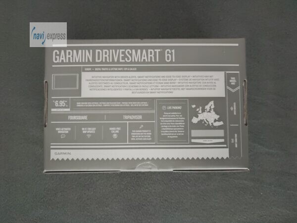 Garmin DriveSmart 61 LMT-D 7 Zoll PKW Navi Europa Lifetime Maps & Digital Traffic & WLAN – Bild 2