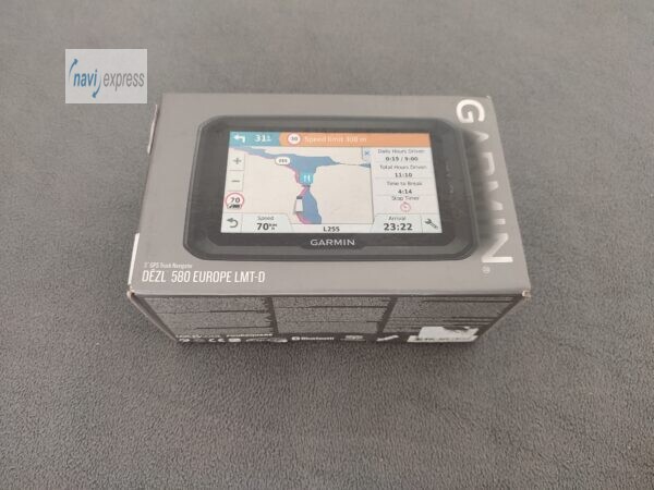 Garmin DEZL 580 LMT-D 5 Zoll LKW TRUCK Navi Europa Lifetime Maps & Digital Traffic & WLAN (Akku defekt)