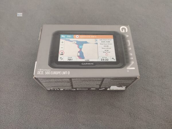 Garmin DEZL 580 LMT-D 5 Zoll LKW TRUCK Navi Europa Lifetime Maps & Digital Traffic & WLAN (Akku defekt)