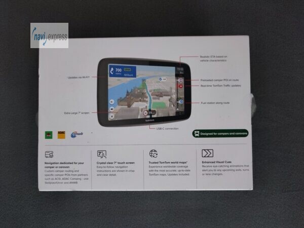 TomTom GO CAMPER MAX (2. Generation) 7 Zoll Wohnmobil Camping Navi Traffic WLAN – Bild 3