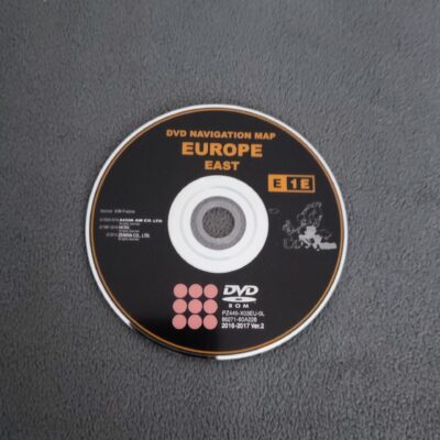 Toyota Navigations-DVD für TNS600 und TNS700 Europa Ost 2016/2017 Ver.2