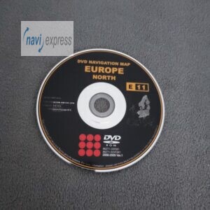 Toyota Navigations-DVD für TNS600 und TNS700 Deutschland + Nordeuropa 2008/2009 E11