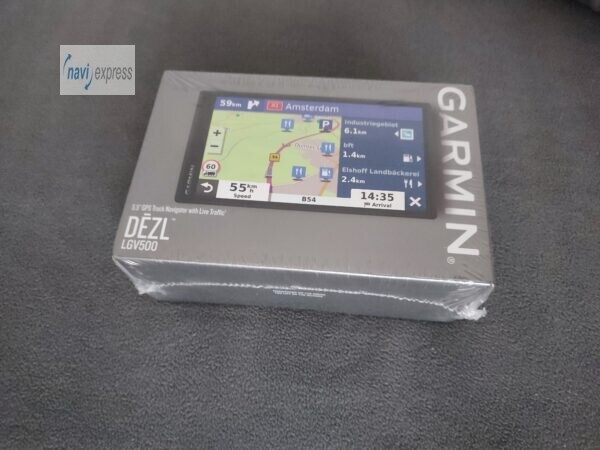 Garmin DEZL LGV500 5,5 Zoll LKW TRUCK BUS Navi Europa Maps & Live Traffic & WLAN (NEU)