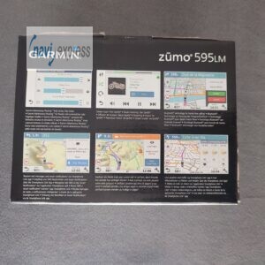 Garmin ZUMO 595 LM 5 Zoll Motorrad Navi Europa Maps & Live Traffic per Smartphone