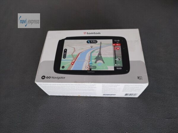 TomTom GO NAVIGATOR 6 Zoll Navigationsgerät Lifetime Europa & Welt Maps & Traffic & WiFi WLAN