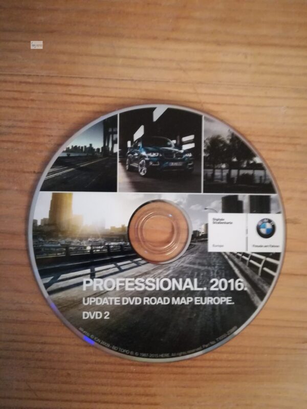 BMW PROFESSIONAL CCC Navigation DVD Deutschland Italien Österreich Schweiz 2016 (DVD2)