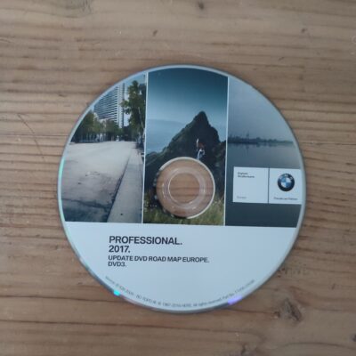 BMW PROFESSIONAL CCC Navigation DVD Osteuropa + Skandinavien 2017 (DVD3)