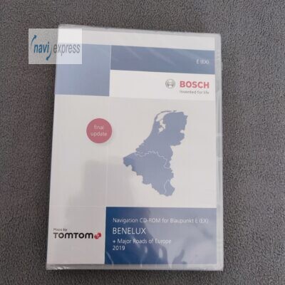 Navigation CD Blaupunkt TravelPilot E (EX) BENELUX + Major Roads of Europe 2019