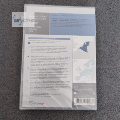 Navigation CD Blaupunkt TravelPilot E (EX) BENELUX + Major Roads of Europe 2019