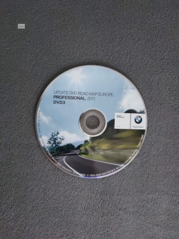 BMW PROFESSIONAL CCC Navigation DVD Osteuropa + Skandinavien 2011 (DVD3)