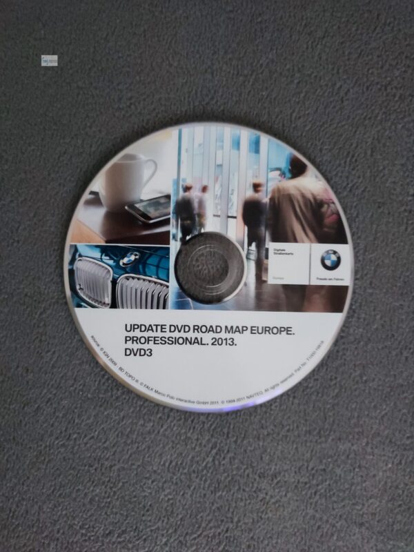 BMW PROFESSIONAL CCC Navigation DVD Osteuropa + Skandinavien 2013 (DVD3)