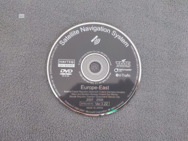 Honda Navigations-DVD Deutschland + Osteuropa 2007/2008 APN3-68110 Ver.3.22