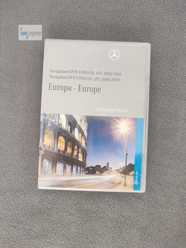 Mercedes-Benz Navigation DVD COMAND APS NTG2 Europa 2008/2009 Version 10.0