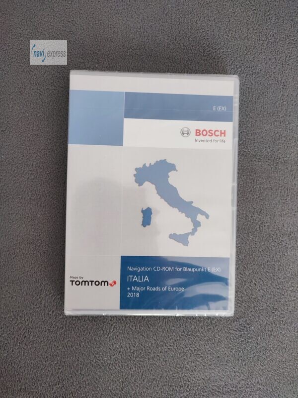 Navigation CD Blaupunkt TravelPilot E (EX) Italien + Major Roads of Europe 2018