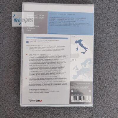 Navigation CD Blaupunkt TravelPilot E (EX) Italien + Major Roads of Europe 2018