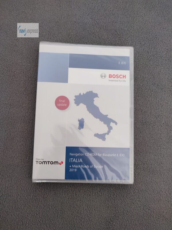 Navigation CD Blaupunkt TravelPilot E (EX) Italien + Major Roads of Europe 2019