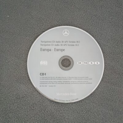 Mercedes-Benz Navigations-CD AUDIO 30 APS Skandinavien 2008/2009 Version 10.1