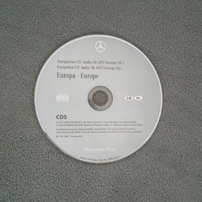 Mercedes-Benz Navigations-CD AUDIO 30 APS Großbritannien Great Britain Irland 2008/2009 Version 10.1