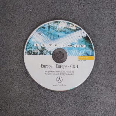 Mercedes-Benz Navigations-CD AUDIO 30 APS Italien Österreich Schweiz Tschechien Slowakei 2007/2008 Version 10.0