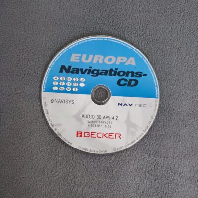 Mercedes-Benz Navigations-CD AUDIO 30 APS Deutschland Westeuropa 2001 Version 4.2