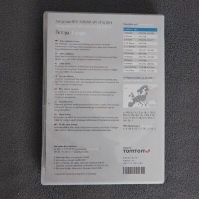 Mercedes-Benz Navigation DVD COMAND APS NTG2 Europa 2013/2014 Version 15.0 A1698278759