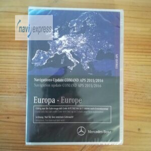 Mercedes-Benz Navigation DVD COMAND APS NTG4-204 Europa 2015/2016 für GLK C-Klasse violett