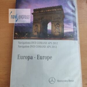 Mercedes-Benz Navigation DVD COMAND APS NTG 4-204 Europa 2012 für GLK C-Klasse violett