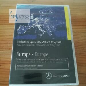 Mercedes-Benz Navigation DVD COMAND APS NTG2.5 EUROPA 2016/2017 Zitrus (Neuwertig)