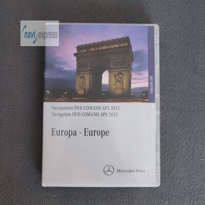 Mercedes-Benz Navigation DVD COMAND APS NTG 4-204 Europa 2012 für GLK C-Klasse violett