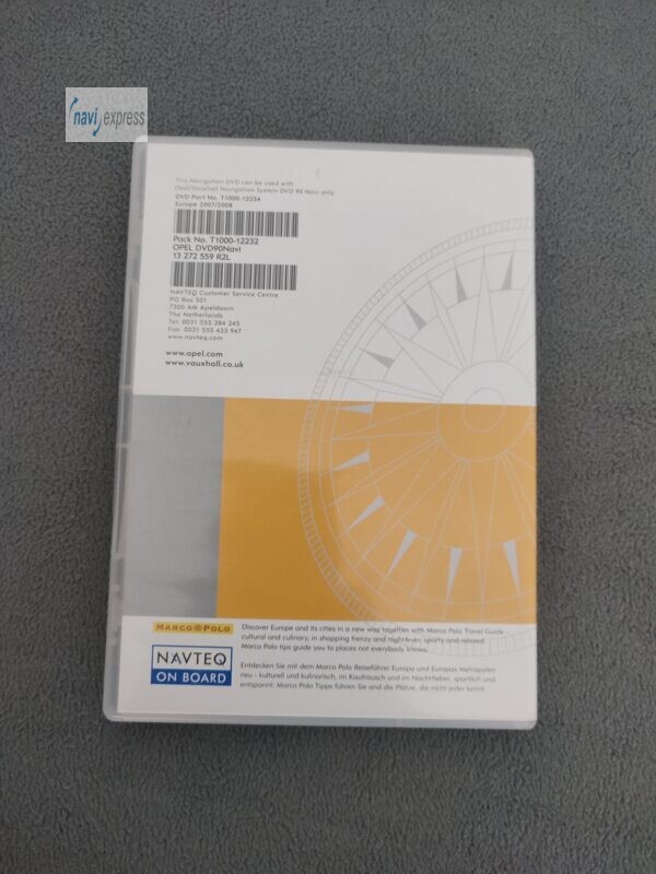 Navigation DVD OPEL DVD90 Navi Europa 2007/2008 – Bild 2