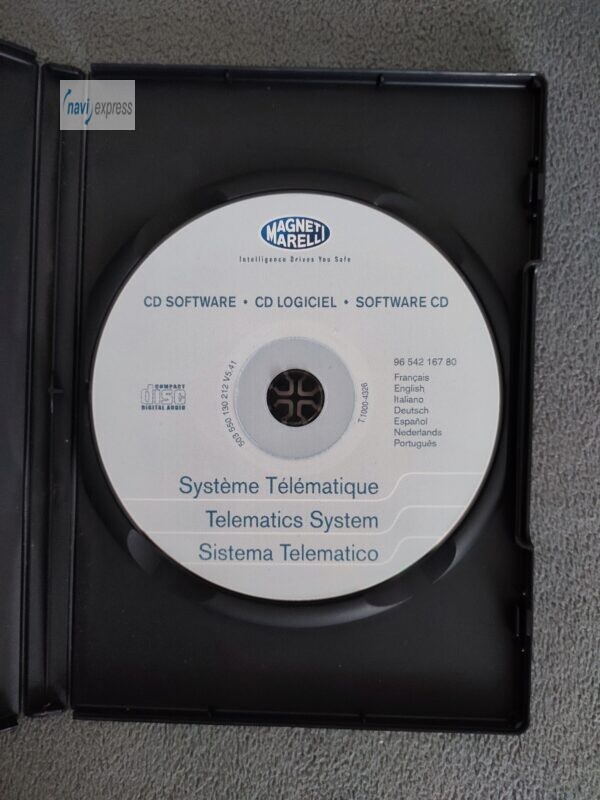 RT3 Software und Sprachen CD 380 SW V5.41 Citroen Peugeot RT3 – Bild 3