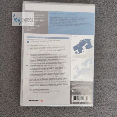 Navigation CD Blaupunkt TravelPilot E (EX) Skandinavien + Major Roads of Europe 2018