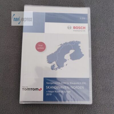 Navigation CD Blaupunkt TravelPilot E (EX) Skandinavien + Major Roads of Europe 2019