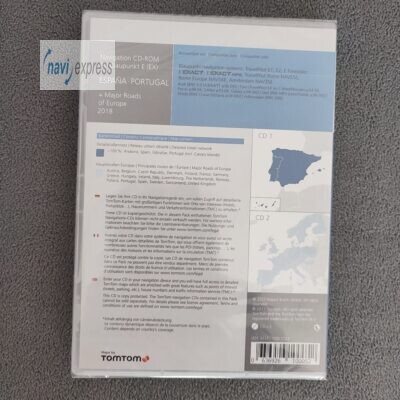 Navigation CD Blaupunkt TravelPilot E (EX) Spanien Portugal + Major Roads of Europe 2018