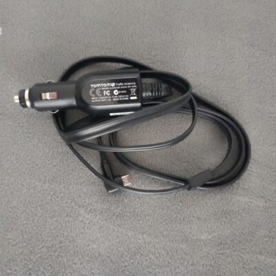 Original TomTom TMC Traffic Receiver Verkehrsfunkempfänger und Ladekabel 4UUC23B (Micro USB)